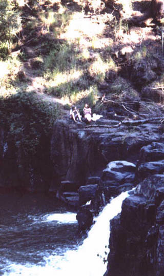 Hanging rock creek, 15mins away is a great place to cool off. Click here to go back or scroll for more.    :o)