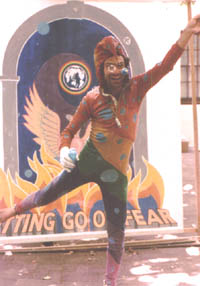 Rainbow Bubbles perform ing at Paddington Bazaar Sydney Australia 1984